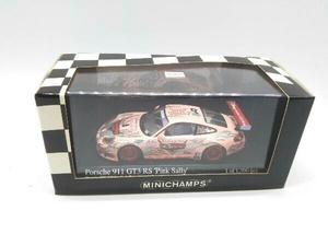 MINICHAMPS 1/43 ポルシェ 911 GT3RS Pink Sally No.45
