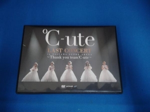 DVD ℃-ute ラストコンサート in さいたまスーパーアリーナ ~Thank you team℃-ute~