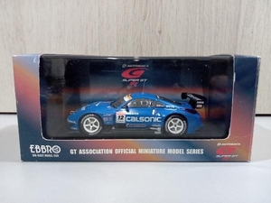 現状品 【A-019】EBBRO 1/43 SUPER GT CALSONIC IMPUL Z 2005 No.12 BLUE