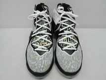 【美品】 NIKE LEBRON XIX CZ0203-100 スニーカー メンズ 27.0cm US9 UK8 EUR42.5 BR40.5 WHITE/METALLIC GOLD-BLACK 箱あり 黒タグ付き_画像2