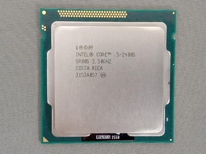 ジャンク 動作未確認 intel Core i5-2400S 2.5GHz (TB3.3GHz) LGA1155 CPU 2011年式