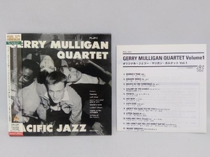 ジェリー・マリガン CD GERRY MULLIGAN QUARTET Volume 1(オリジナル・ジェリー・マリガン・カルテット Vol.1+10)