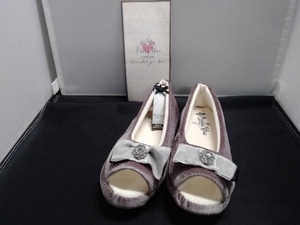  unused goods Pretty You LONDONpliti You London room shoes M size US6.5~7.5 approximately 23.5~24.5cm purple 