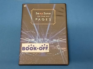 Sexy Zone　DVD Sexy Zone LIVE TOUR 2019 PAGES(通常版)