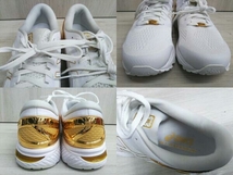 ASICS アシックス GEL-KAYANO 26 PLATINUM 限定色 WHITE/PURE GOLD スニーカー 1011A872 メンズ 27cm 箱有_画像4