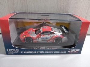 現状品【A-62】 EBBRO 1/43 ザナヴィ ニスモZ JGTC2004 No.1