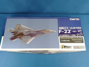 プラモデル トミーテック 1/144 米空軍 F-22 第422試験評価飛行隊(ネリス空軍基地) 技MIX 航空機シリーズ [AC201]