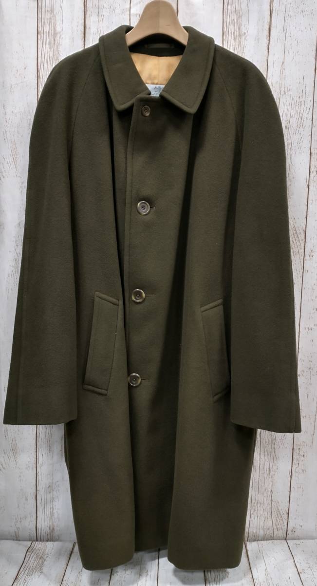 新品 Aquascutum アクアスキュータム コート グリーン s パステル