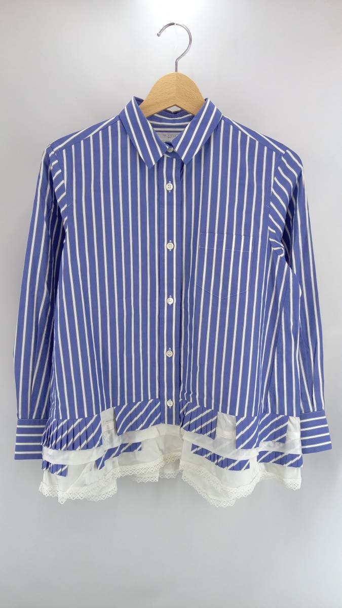 sacai ストライプ シャツの値段と価格推移は?|37件の売買情報を集計 ...