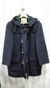 GLOVERALL glove roll duffle coat England made navy men's coat 