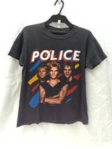 [80s] POLICE SYNCHRONICITY 1983 PHOTO TEE TOUCH OF GOLD ポリス シンクロニシティ バンド Tシャツ M ヴィンテージ 古着 店舗受取可_画像1