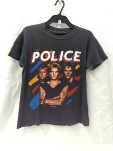 [80s] POLICE SYNCHRONICITY 1983 PHOTO TEE TOUCH OF GOLD ポリス シンクロニシティ バンド Tシャツ M ヴィンテージ 古着 店舗受取可