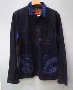 DENHAM デンハム デニムジャケット MAO JACKET BLAZEMIX サイズL 01-20-06-21-007 未使用 タグ付