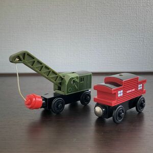 ■ 木製トーマス　クレーン列車 客車 貨物車/2818-49