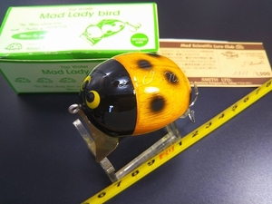 廃番 スミス マッドルアー マッドレディーバード 箱入り #1311 西岡忠司 2000年 DISCONTINUED SMITH M.S.L.C MAD LURE MAD LADY BIRD 