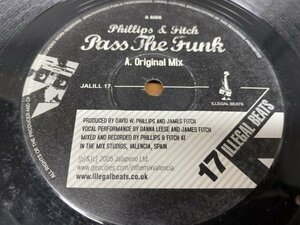 NO 7-2000 ◆ 12インチ ◆ Phillips & Fitch ◆ Pass The Funk