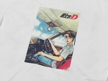 【新品】頭文字D 藤原 拓海 AE86 Tシャツ 半袖【M】白◆イニシャルD ハチロク トレノ アニメ Initial D MFゴースト MF GHOST しげの秀一_画像2