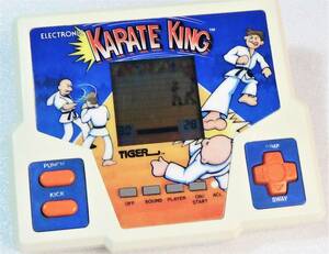 再値下 TIGER KARATE KING タイガー カラテキング レトロ ゲーム lsi lcd おもちゃ ビンテージ 電子ゲーム