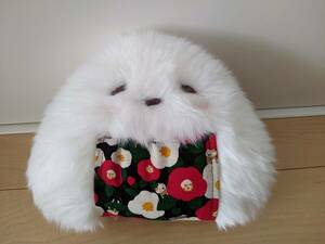 Art hand Auction Camellia Cat Nori Onigiri Plush Toy Mochipan Onigiri-chan Handmade Plush Toy MOCHIPAN, stuffed toy, character, others