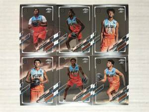 21-22 Topps Chrome Overtime Elite（JAI SMITH, MATT BEWLEY, JAHZARE JACKSON, JOHNED WALKER, 他）ルーキーカード　6枚セット