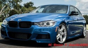 ●BMW F30/F31 3シリーズセダン/ツーリング用スポーツタイプ ブラックキドニーグリル/320/335/323/328/340/ラジエターグリル