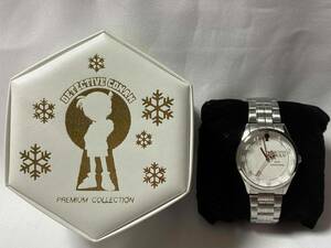 ★名探偵コナン15周年記念公式ウォッチ・腕時計『白銀の時刻(ホワイトタイム)』限定5000本 500/5000