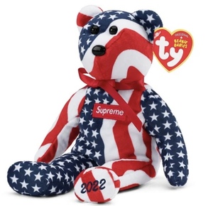 新品 国内 Supreme ty Beanie Baby Flag シュプリーム タイ ビーニー ベイビー ぬいぐるみ