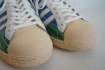 【即決】adidas wilhem bungert 116865 アディダス ウィルヘルム ブンゲルト 未使用 スニーカー シューズ 青/緑系 サイズ:27【770160】_画像2