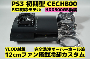 Game consoles OH12cm YLODPS3 CECHB00 HDD500GB PS2Playstation318