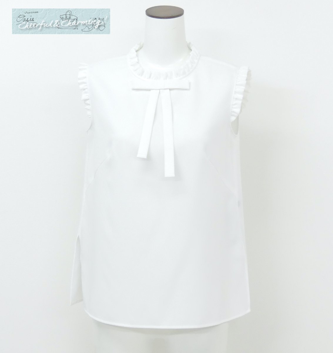 日本に 【極美品】Reneルネ♡ノースリーブ ブラウス 36 シャツ