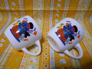 ! Disney прекрасный товар Tokyo Disney resort Lilo & Stitch Halloween 2005 керамика производства cup 2 шт. комплект 