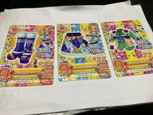 アイカツカード　アイカツスターズ　スマイルグリーン3枚セット　新条ひなき_画像1