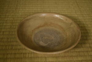 【和】古美術収集家買出品　中国古玩　唐物　平茶碗　平鉢　高麗　李朝　(4287)