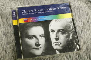 【オペラCD】R.シュトラウス：楽劇『サロメ』作品54　全曲 クリステル・ゴルツ《2CD》※フロントインレイ難あり/CD-15285