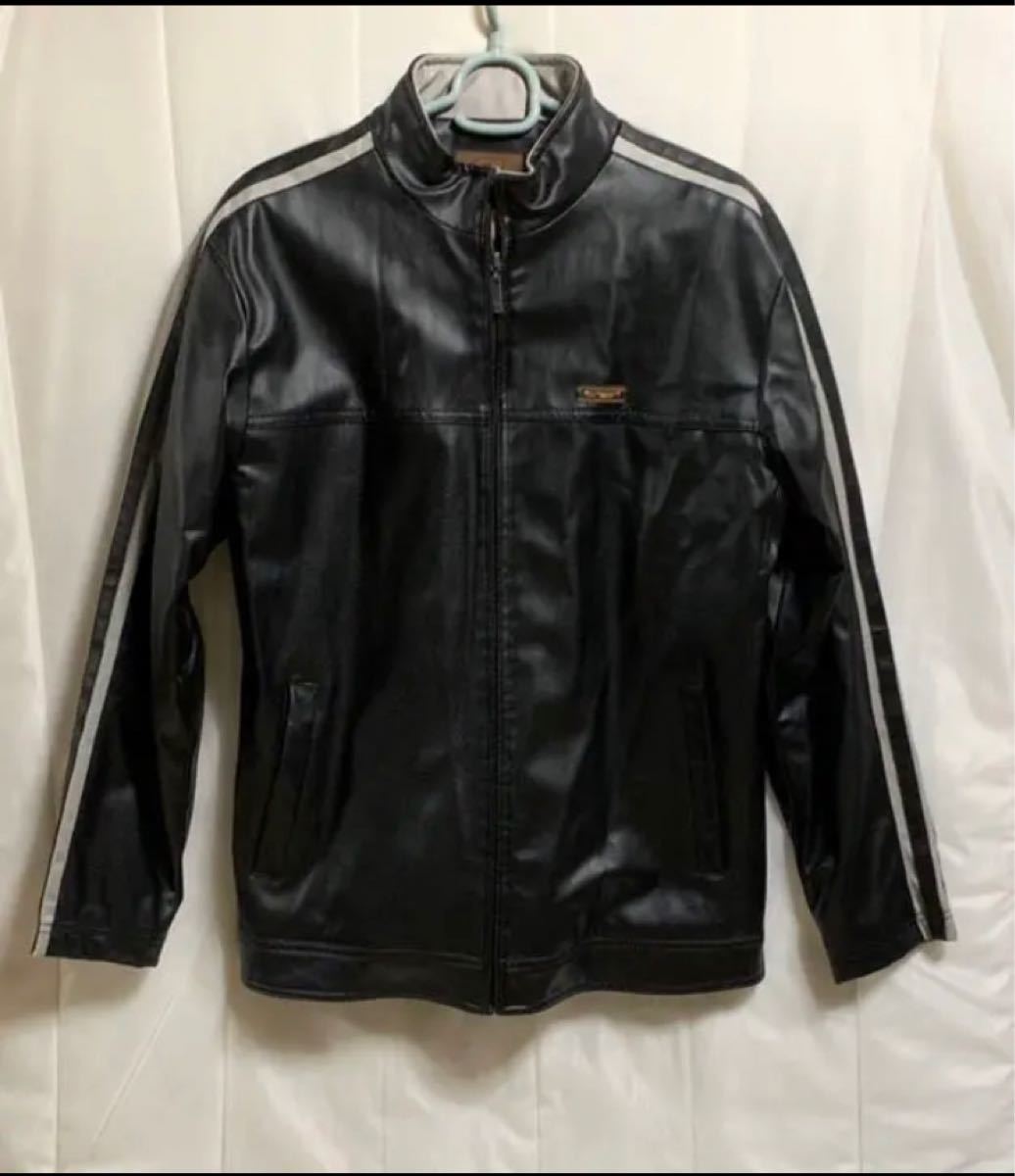 ソフトパープル VANSON バンソン メンズ ライダースジャケット 38