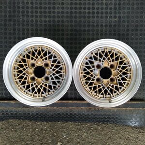 管理番号：W8-198【2本のみ】【14x6J 4x114.3 ET+22 ハブ73】SPEED STAR STAR FORMULA・日本製・直接引取可能