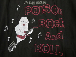 デッドストック The Pillows ピロウズ JFNラジオ POISON ROCK AND ROLL TシャツM POISON ROCK'N' ROLL　山中さわお