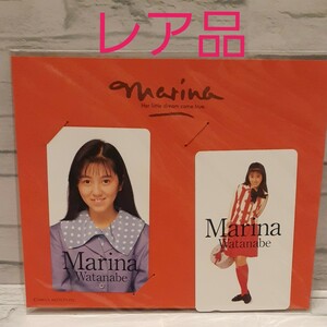 テレホンカード★渡辺満里奈★marina 