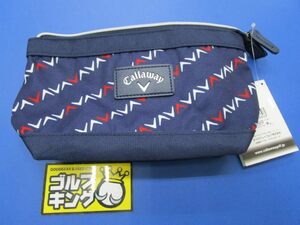 GK尾張旭◇ 新品817 【値下げ】【レディース】◆キャロウェイ◆TR HAPPY POUCH◆ネイビー◆5920460◆ポーチ★激安★特価★