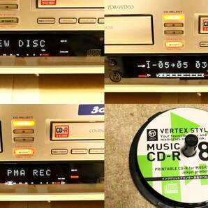 ■ダビングできたけどジャンク扱い！Pioneer パイオニア 3CD/CDレコーダー PDR-WD70の画像7