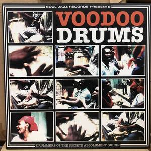 Drummers Of The Societe Absolument Guinin - Voodoo Drums　2records (A20)