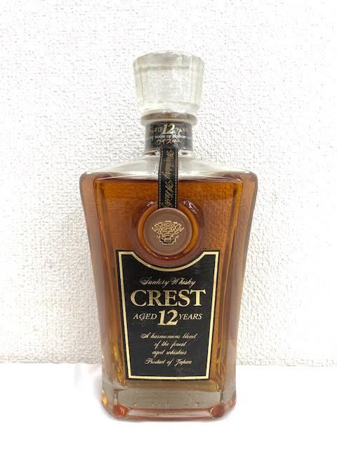サントリークレスト12年 サントリーオープン記念'94 陶器ボトル 古酒未