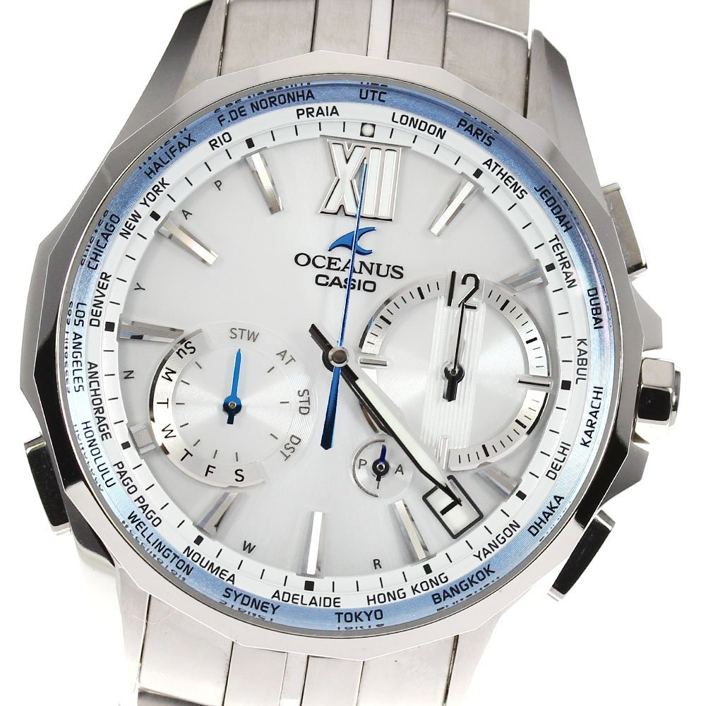 CASIO OCEANUS OCW-S3400D-2AJF 美品 在庫販売 iarp.com.br