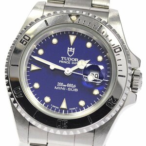 【TUDOR】チュードル プリンス デイト ミニサブ cal.2671 73190 自動巻き ボーイズ_708882