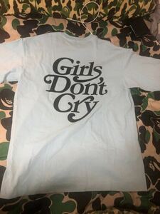 HUMAN MADE X GIRLS DON'T CRY TEE SS20 SIZE XL ガールズドントクライ ロゴTシャツ BLUE