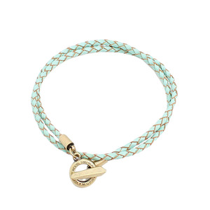 [Новый] F -Turquoise Bracelet Мужская плетена