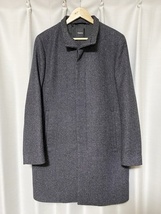 美品☆【Theory】定価83,600円 BELVIN WP A カシミヤ混 ウールスタンドカラーコート 02-6409004 M セオリー_画像1