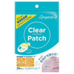 Angelab Clear Patch エンジェルラボ クリアパッチ（24枚入） × 3袋