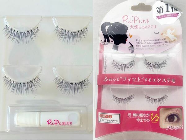 即購入禁止！ RiPiれる天使のつけまつげORP-04 ピュアふわeyes