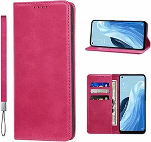 OPPO Reno7 Aケース（ローズレッド）オッポ リノ7 a カバー 楽天モバイル 携帯ケース スマホカバー simフリー メール便 送料無料